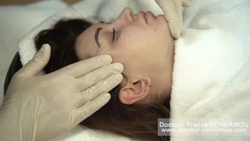Massage après un lifting